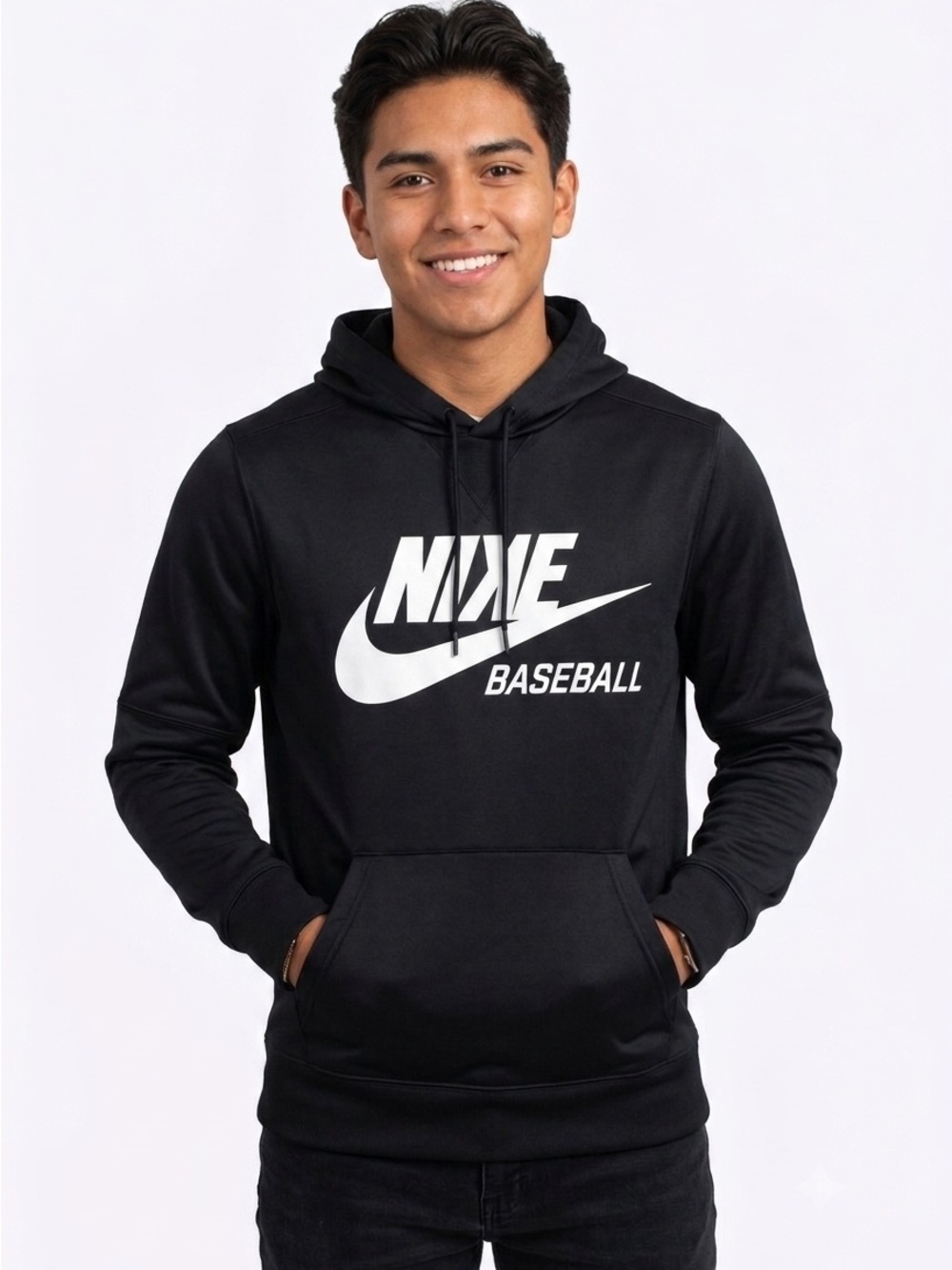 Nike Men’s Black Baseball Hoodie
